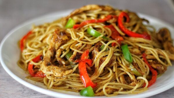 Stir Fry Spaghettini